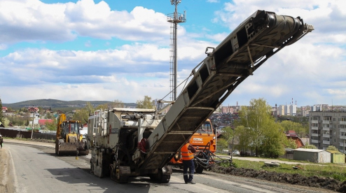 Дорожники Первоуральска приступили к ремонту дороги на птицефабрику
